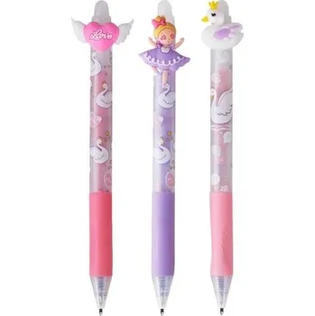 Kuličkové pero gumovací trojhr.Love PE177-05 (147)