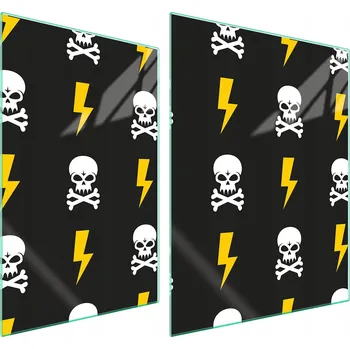 Obraz Skleněná ochranná deska na sporák 70x52 Vzor