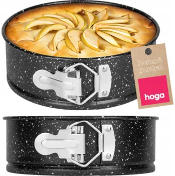 Forma na pečení Kulatá forma plech FORMA NA DORT na pečení dortů 18 cm nepřilnavá černá