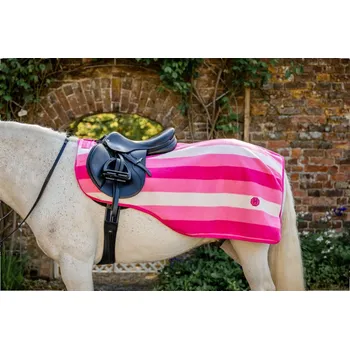 Deka pro koně HORSEWARE Deka bederní Newmarket Horseware, fleecová, witney pink Délka zad: M