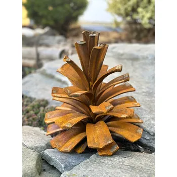 Zahradní dekorace Šiška - kovová dekorace