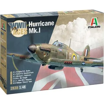 Plastikový model Hurricane Mk.I aces (1:48) Italeri 2838