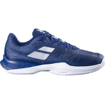 Pánská tenisová obuv Babolat Jet Mach 3 Clay Men Dark Blue/Silver - 41