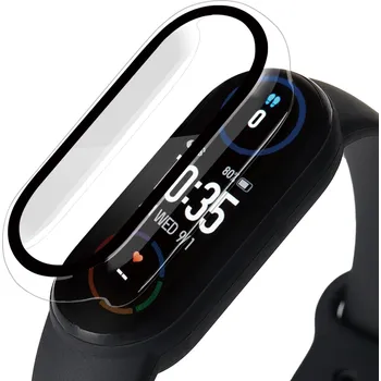 Příslušenství k fitness náramku Ochranný kryt pro Xiaomi Mi Band 5/6 - Průhledný MBSCZ-3DKRYTPR