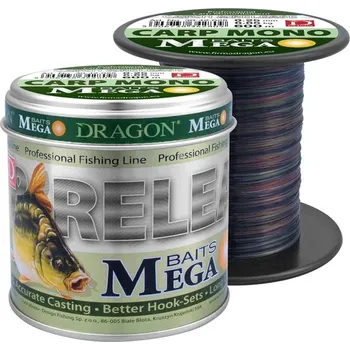 Vlasec Dragon MEGA BAITS Carp Mono 600m *: Vlasec Dragon MEGA BAITS Carp Mono 600m 0,23mm 5,60kg