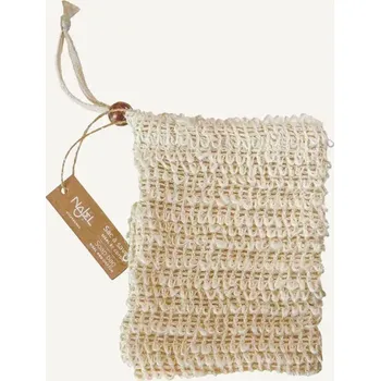 NAJEL Mycí masážní rukavice jako sáček na mýdlo ze sisalu a bavlny