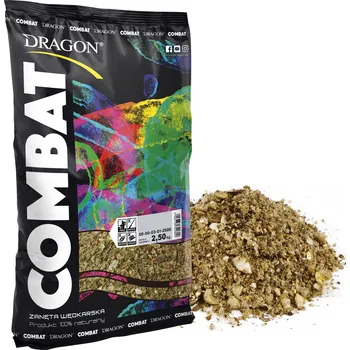 Návnadová surovina Vnadící směs Dragon COMBAT Cejn Arašíd-perník 2,5kg