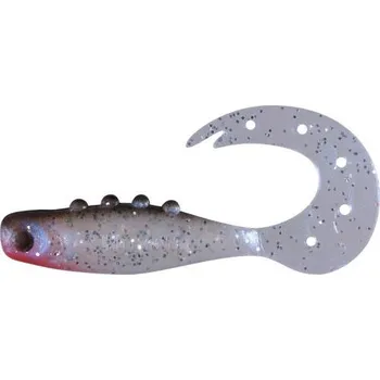 Umělá nástraha Ripper DRAGON Hitman perla BS/černá/stříbrný glit. *: Ripper DRAGON Hitman perla BS/černá/stříbrný glit. 3,0" (7,5cm) 4ks