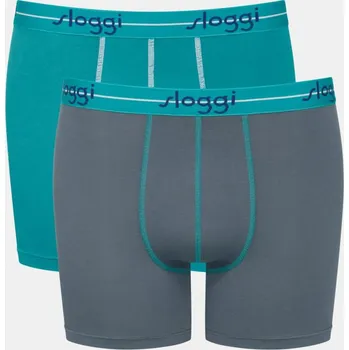 Boxerky Pánské boxerky sloggi men Start Short C2P box V007 000 modrá 8