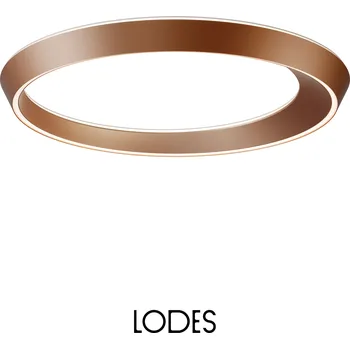 Lodes Designové LED stropní svítidlo Tidal Ø 75 cm, 1x46W Barva: Terra, Teplota světla: 3000K - teplá bílá