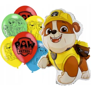 Balónek Balonky Paw Patrol Rubble - set