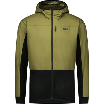 Cyklistická bunda Mons Royale Diversion Merino Wind Jacket L zelená/černá - 10 % pro přihlášené BFEXTRA10