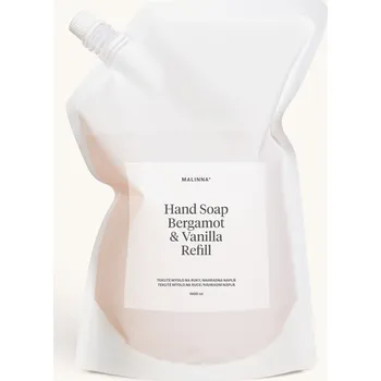 Mýdlo Malinna Hand Soap Bergamot & Vanilla Refill 1l
