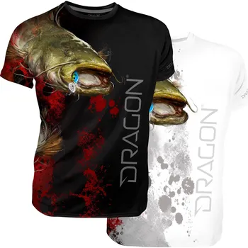 Pánské tričko Tričko DRAGON CoolMax sumec *: Tričko DRAGON CoolMax sumec - bílé M