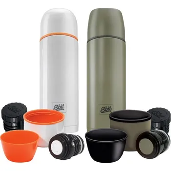 Vakuová termoska Esbit 1000ml nerez *: Vakuová termoska Esbit 1000ml nerez 1000ml / zelená