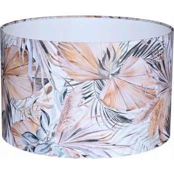 Stínidlo Stínidlo Biała Kropka Vintage Listy Boho 30 cm E27