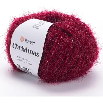 Příze YarnArt Příze Christmas 46 - červená