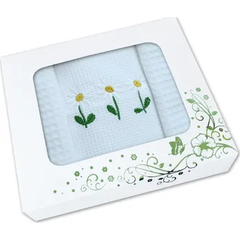 Utěrka Dárkové balení utěrek RUMBA Kopretinky