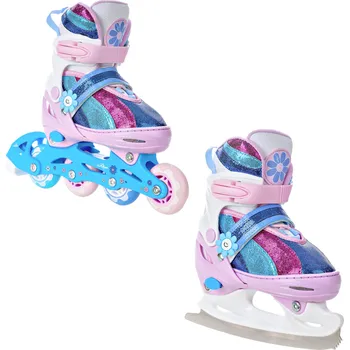 Kolečkové brusle RAVEN Kolečkové brusle 2v1 Raven Senia FIALOVÁ|MODRÁ|RŮŽOVÁ