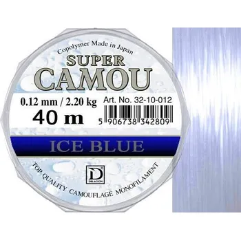 Dragon Vlasec Super Camou ICE BLUE 40m *: Vlasec Super Camou ICE BLUE 40m 0,18mm 4,80kg
