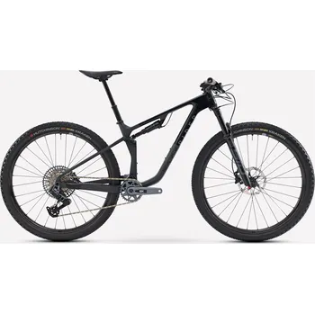 Horské kolo ROCKRIDER Celoodpružené karbonové XC horské kolo RACE 940S L BEZBARVÁ 2025