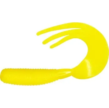 Umělá nástraha Twister DRAGON Dancer žlutá *: Twister DRAGON Dancer žlutá 1,5" (3,5cm) 20ks