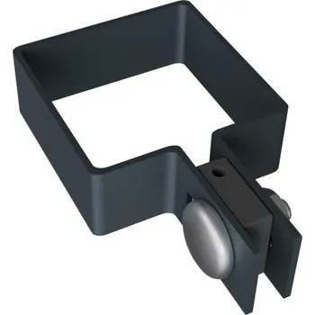Příslušenství pro plot Objímka koncová na sloupek ZnPVC 80x80mm antracit