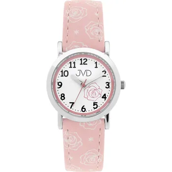 Hodinky JVD Dětské dívčí růžové náramkové hodinky JVD J7205.3 (JVD Dětské dívčí růžové náramkové hodinky JVD J7205.3)