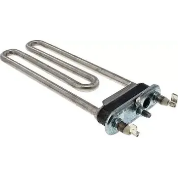 Topné těleso Whirlpool Indesit 190 × 65 mm (19 × 6,5 cm) - kvalitní náhradní díl C00279904 pro pračky - spolehlivý ohřev vody a dlouhá životnost