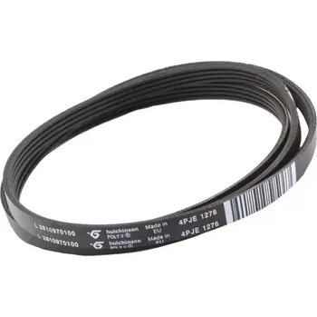 Klínový řemen Beko 1276J4 pro pračky Beko a Blomberg - kvalitní náhradní hnací řemen s rozměrem 1276J4 a kódem 2810970100