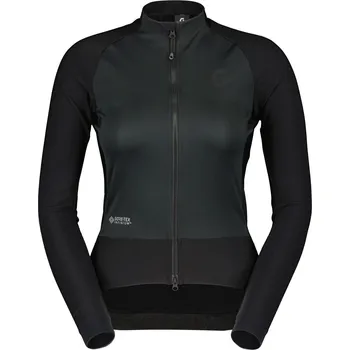Cyklistické kalhoty Dámská cyklistická bunda Scott Jacket W'S RC Pro Warm Hybrid GTX WS Black