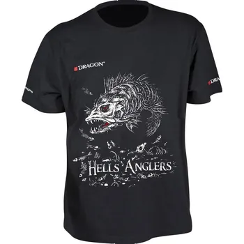 Tričko DRAGON Hells Anglers 2017 - candát *: Tričko DRAGON Hells Anglers 2017 - candát Velikost S