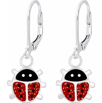 Náušnice Nefertitis Stříbrné náušnice Berušky 7 x 6 mm, 0,98 g