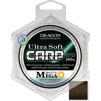 Vlasec DRAGON MegaBAITS Ultra Soft Carp 300m *: Vlasec DRAGON MegaBAITS Ultra Soft Carp 300m 0,35mm 10,50kg