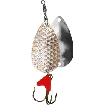 Umělá nástraha Dragon Třpytka plandavka KALEWA stříbrná holo