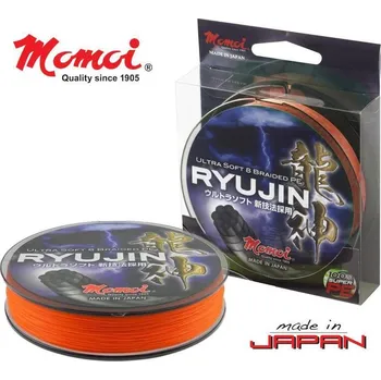 Šňůra Momoi RYUJIN 300m - oranžová fluo *: Šňůra Momoi RYUJIN 300m - oranžová fluo 0,16mm / 12,0kg