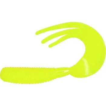 Umělá nástraha Twister DRAGON Dancer super žlutá *: Twister DRAGON Dancer super žlutá 2,5" (6,0cm) 15ks