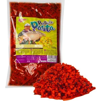 Návnadová surovina Směs zrn BENZAR Particle Pasta 1,5kg Jahoda