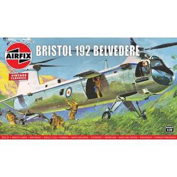 Plastikový model Bristol 192 Belvedere (Airfix 1:72)