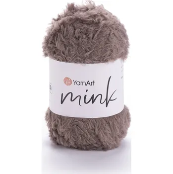 Příze YarnArt Příze Mink 332 - světlá hnědá