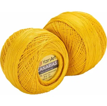 Příze Yarn Art Canarias 6347 Dark Yellow Háčkovací příze