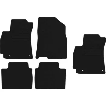 autokoberec Kobercové rohožky Edecor velurové 5 ks