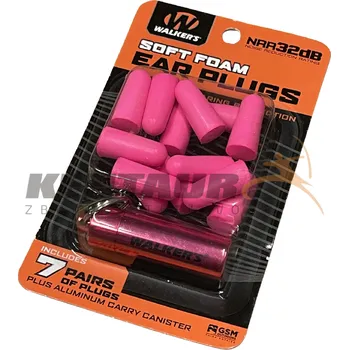 Walker's Ušní zátky Walkers Ear Plug růžová WGE01466
