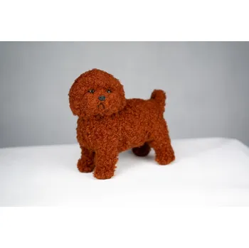 plyšák CutePets plyšový pes - hnědý - štěně 2D