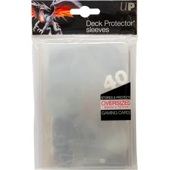 Příslušenství k deskovým hrám Obaly na karty Ultra Pro Oversized 89 x 127 mm Clear - 40 ks