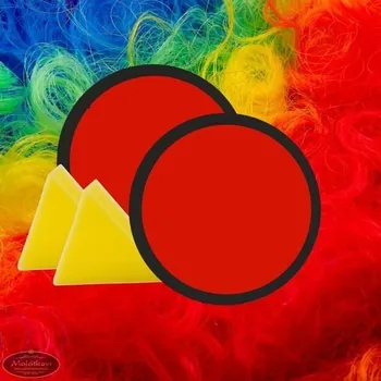 Make-up GUIRCA Červený Make-up s houbou 18g - Halloween