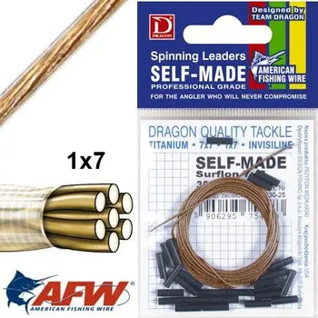 Dragon Lanko Surflon 1x7 Self-Made 2,5m *: Lanko Surflon 1x7 Self-Made 2,5m 9kg