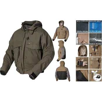 Rybářské oblečení Anderson GEOFF ® Bunda GEOFF WS 3™ *: Bunda GEOFF WS 3™ Velikost M