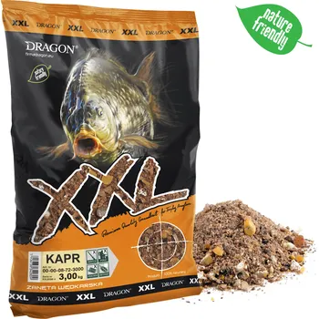 Návnadová surovina Vnadící směs Dragon XXL Kapr feeder 3kg