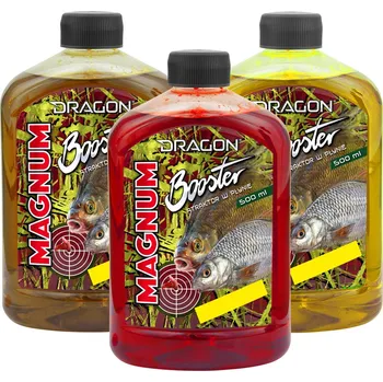 Návnadové aroma Atraktor Dragon Magnum Booster *: Atraktor Dragon MAGNUM BOOSTER 500ml Kapr